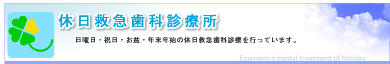 休日救急歯科診療所